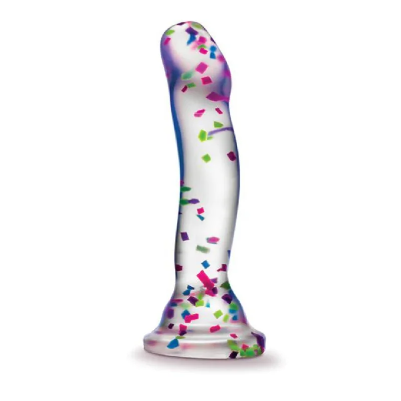 Blush Neo Elite Hanky Panky Glow-In-The-Dark Confetti Dildo