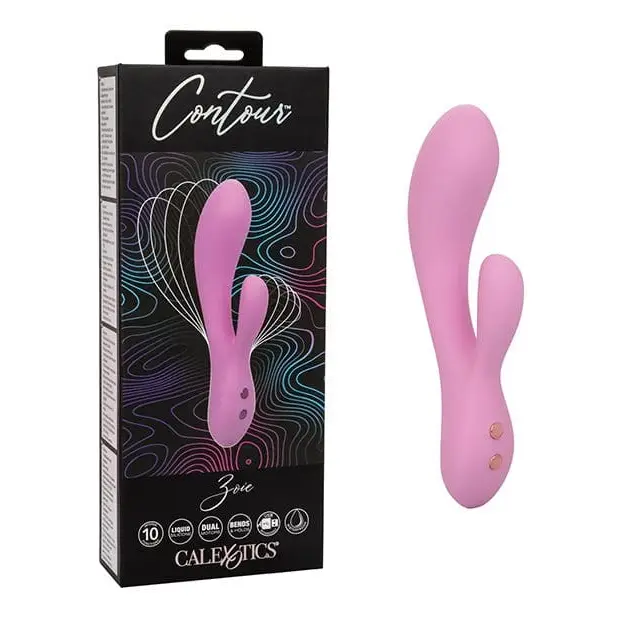 Contour Zoie Flexible Dual Massager - Pink