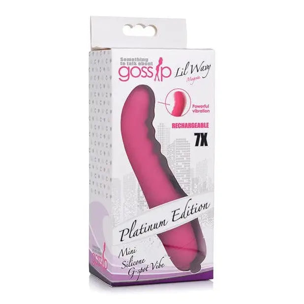 Curve Novelties Gossip Lil Wavy 7x Mini G Spot Vibe