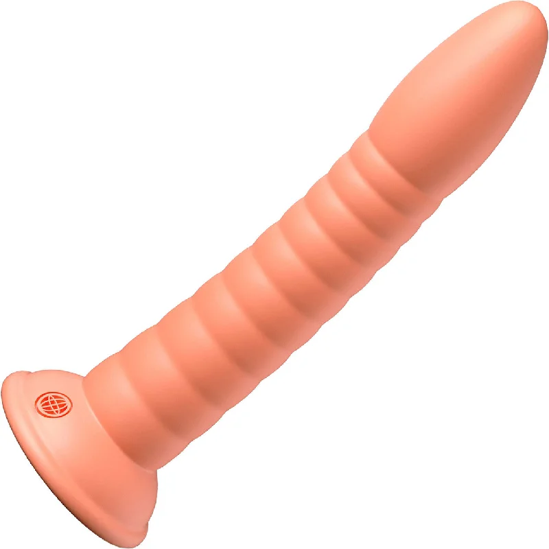 Dillio Platinum Wild Thing Silicone 7" Suction Cup Dildo - Peach