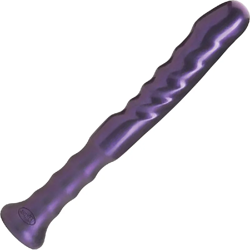 Echo Handle Silicone Dildo by Tantus - Amethyst