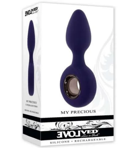 Evolved My Precious - Powerful Vibrating Plug with Ringed Handle