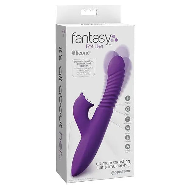 Fantasy For Her Ultimate Thrusting Clit Stimulate-her - Purple