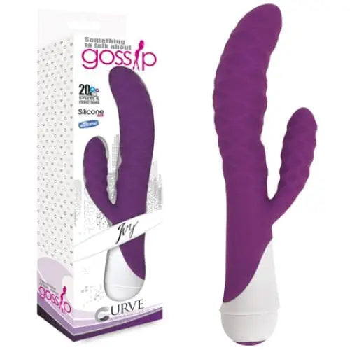 Gossip 20X Ivy 3 speed  17 function Waterproof Dual motors 180 Degree Flexible stimulator Violet