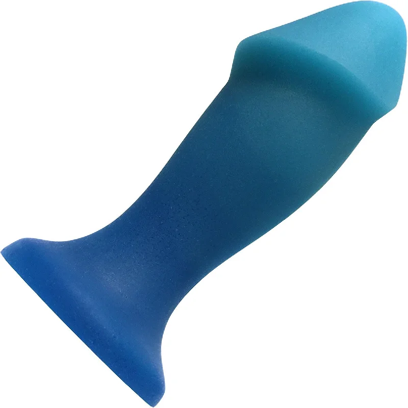 Hole Punch Fluke Silicone Dildo / Butt Plug - Miami Blue