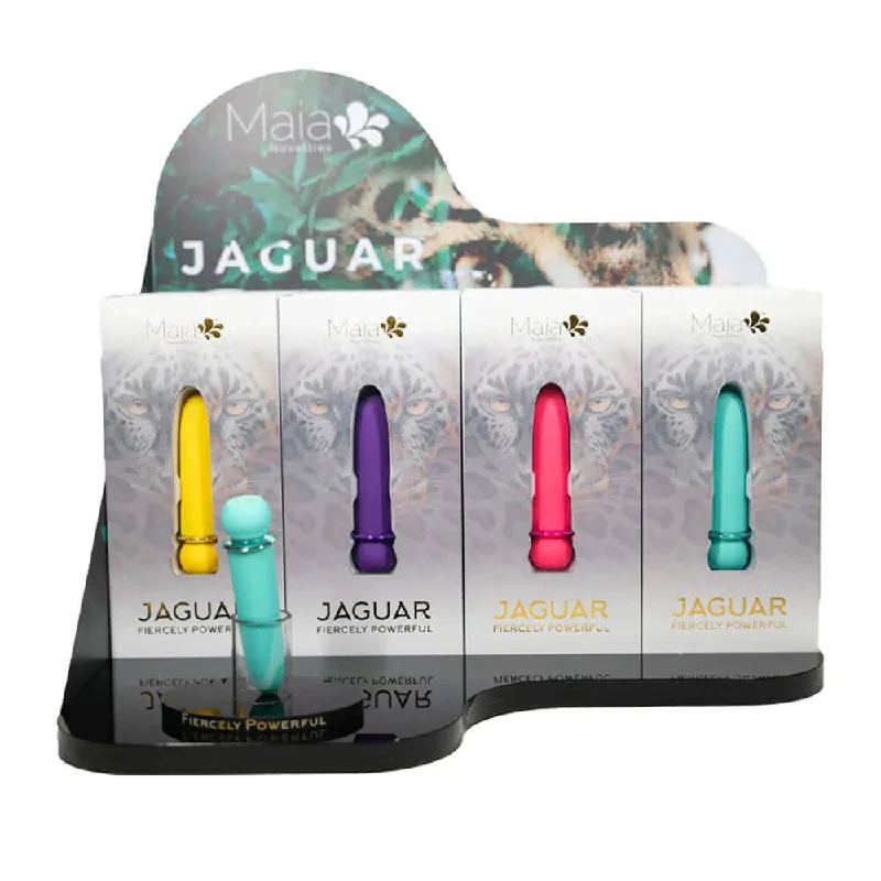 MAIA NOVELTIES JAGUAR Powerful Bullet Vibrator - 12 PC Display