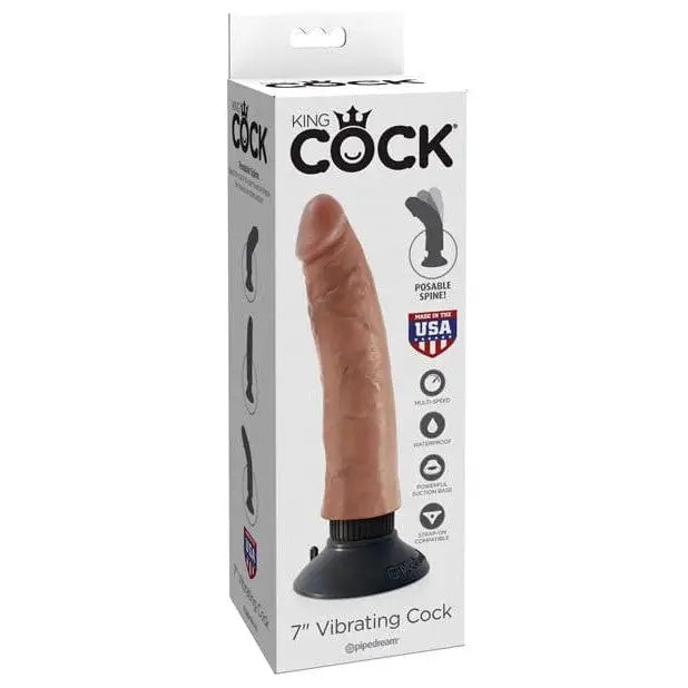 King Cock 6" Realistic Vibrator