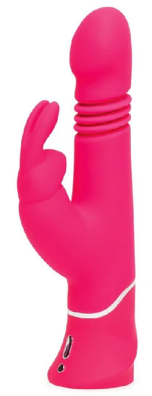 Lovehoney Happy Rabbit Realistic Thrusting Vibrator Pink