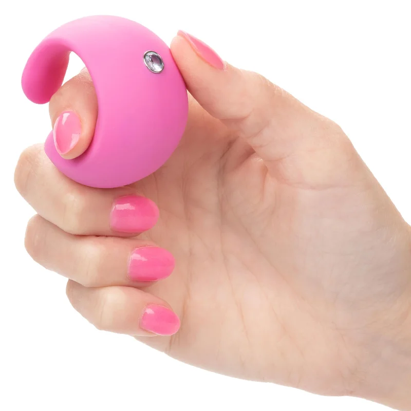 Luvmor O's Liquid Silicone Clit Vibrator - Pink