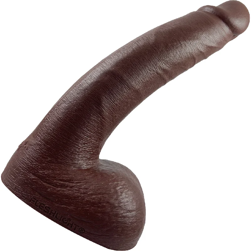 Milan Christopher 8.75 Inch Silicone Dildo With Balls By Fleshlight