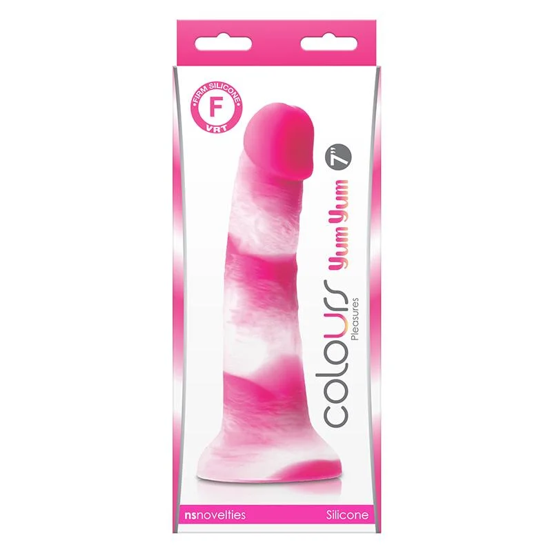 NS Novelties Colours Pleasures 7” Yum Yum Dildo