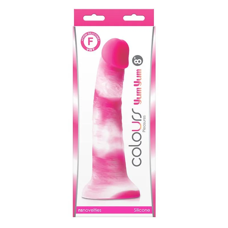 NS Novelties Colours Pleasures 8” Yum Yum Dildo