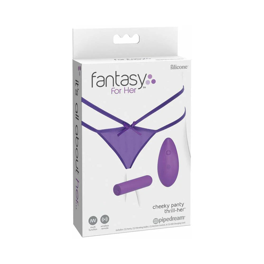 Pipedream Fantasy For Her Petite Panty Thrill-Her Panty & Vibrator