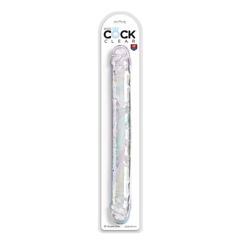 Pipedream Products Double Trouble 18" Clear Dildo