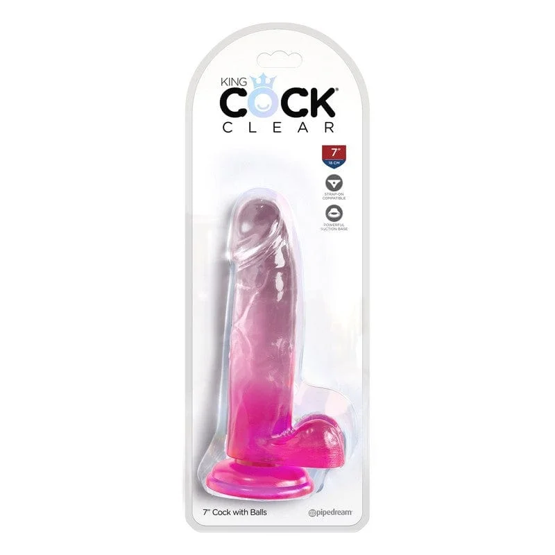 Pipedream Products King Cock 7" With Balls