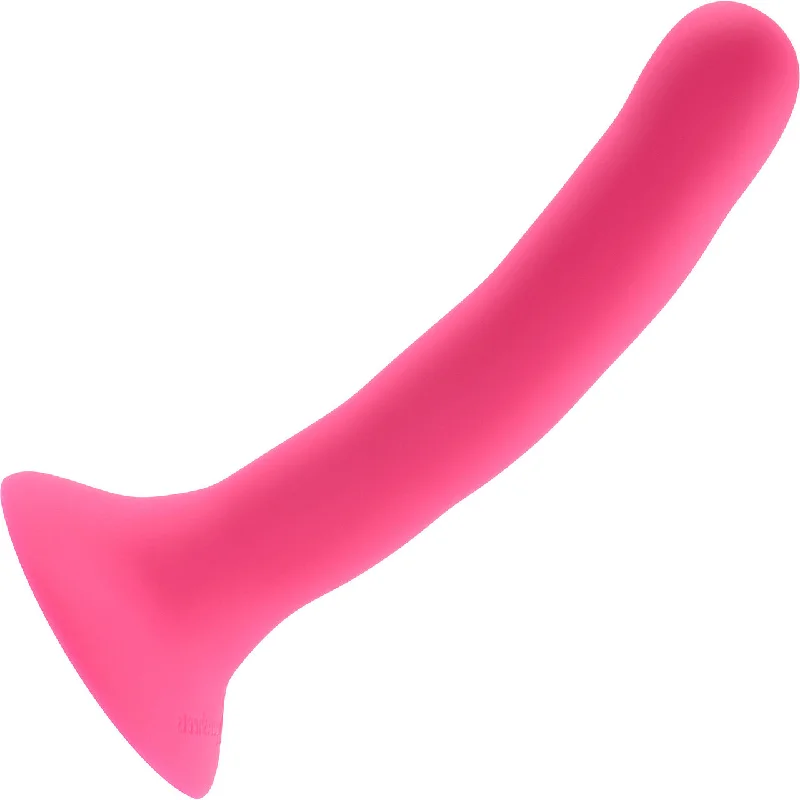 Please  5.25" Silicone Harness Compatible Dildo By Sportsheets - Pink