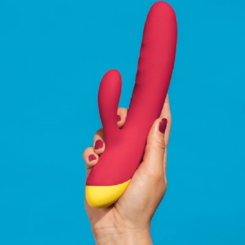 Romp Jazz Rechargeable Silicone Rabbit Vibrator