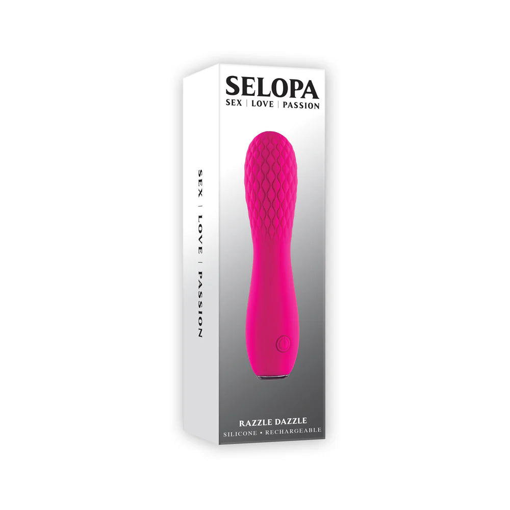 Selopa Razzle Dazzle Rechargeable Silicone Vibrator