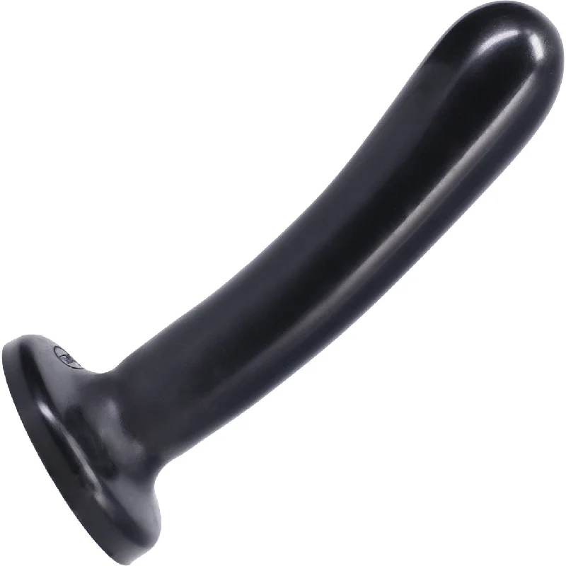 Silk Silicone Dildo By Tantus -  Large, Onyx