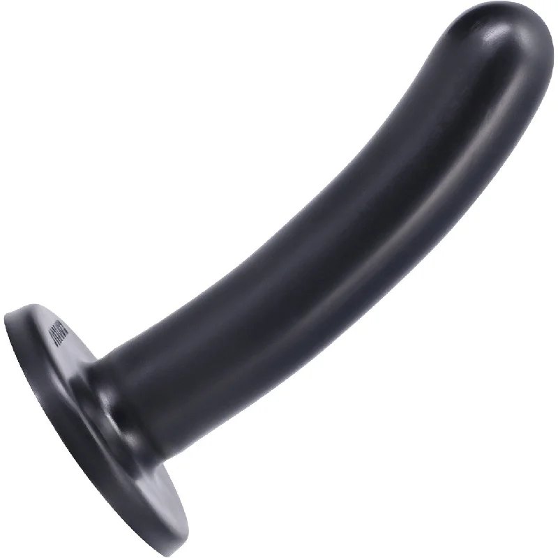 Silk Silicone Dildo By Tantus -  Medium, Onyx