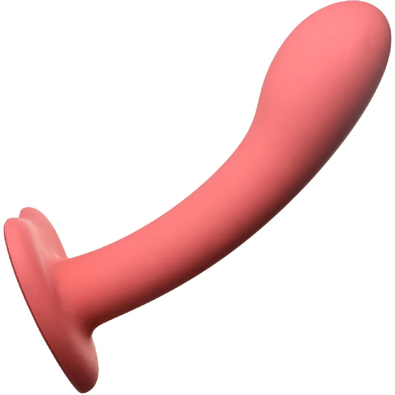 Simply Sweet G-Spot 7" Silicone Suction Cup Dildo - Pink