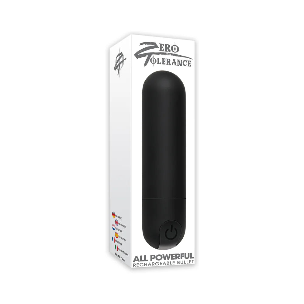 Zero Tolerance All Powerful Rechargeable Bullet Vibrator