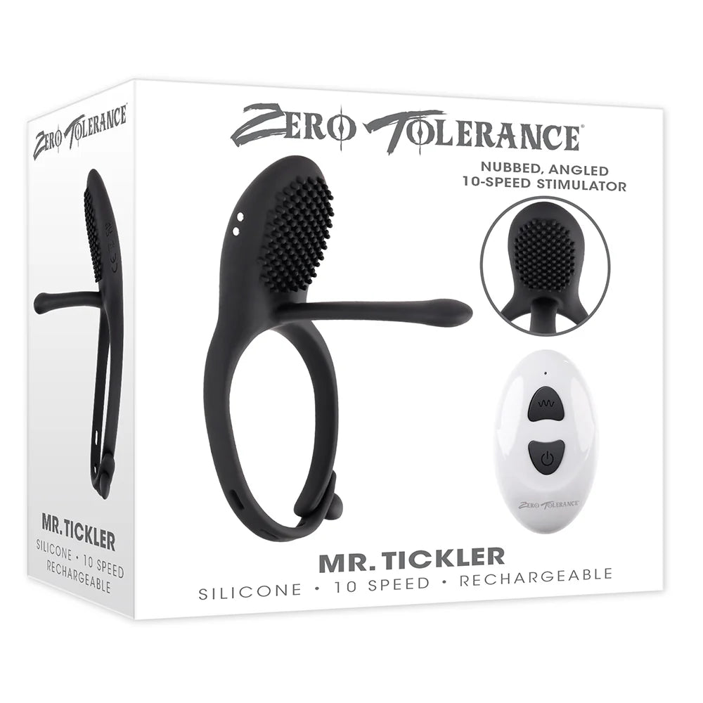 Zero Tolerance Mr. Tickler Rechargeable Remote Controlled C-ring