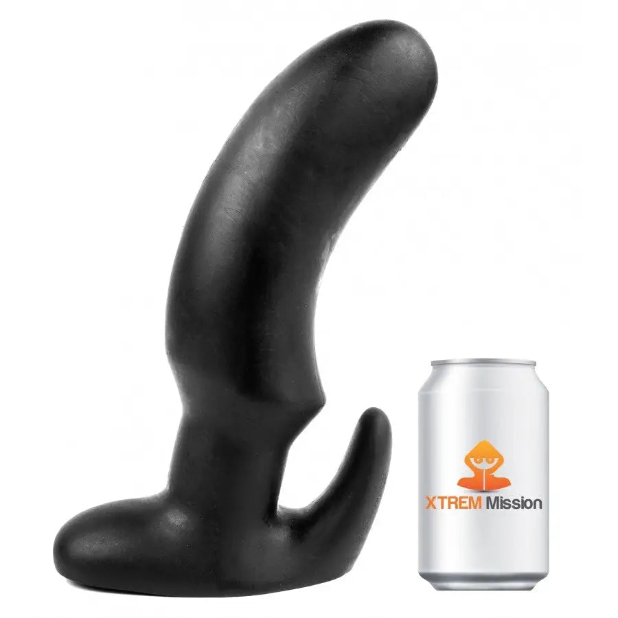 10-inch Xtrem Vinyl Black Prostate Massager for Him