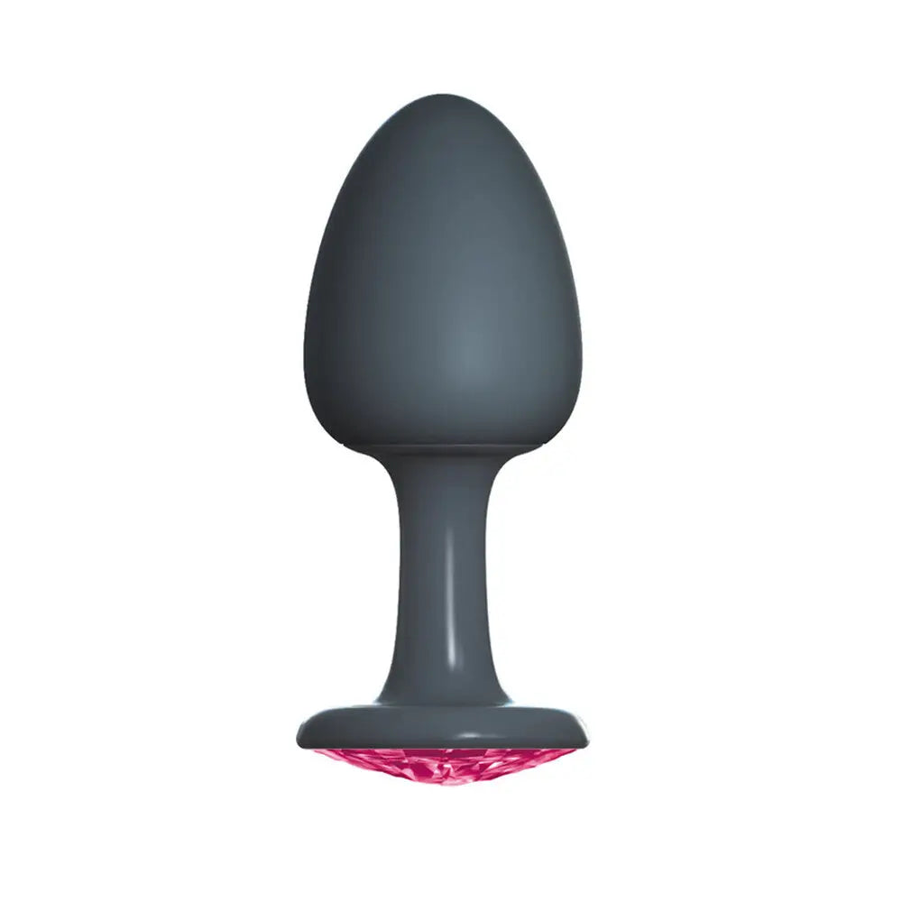 3-inch Dorcel Silicone Black Medium Anal Plug