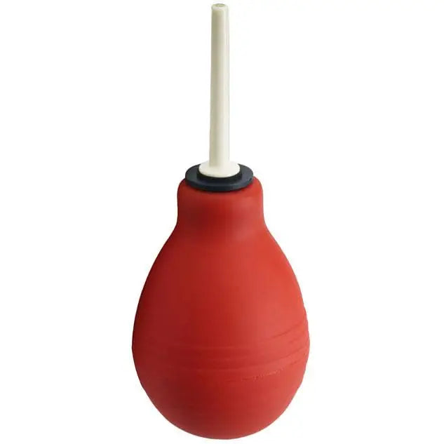 4.25 Inch Clean Stream Red Enema Bulb 8 Oz