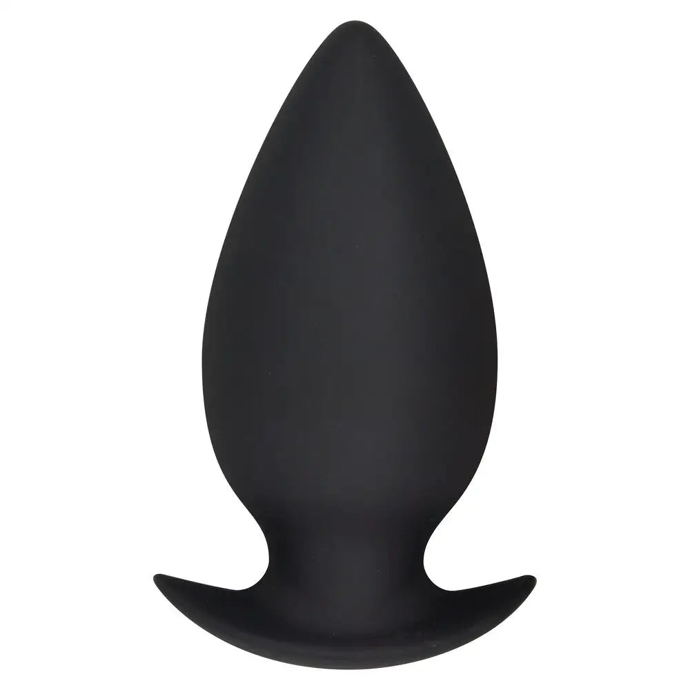 4.3-inch Toyjoy Silicone Black Medium Butt Plug