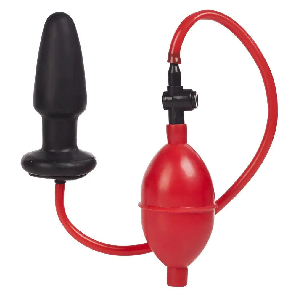 4-inch Colt Black Medium Inflatable Butt Plug