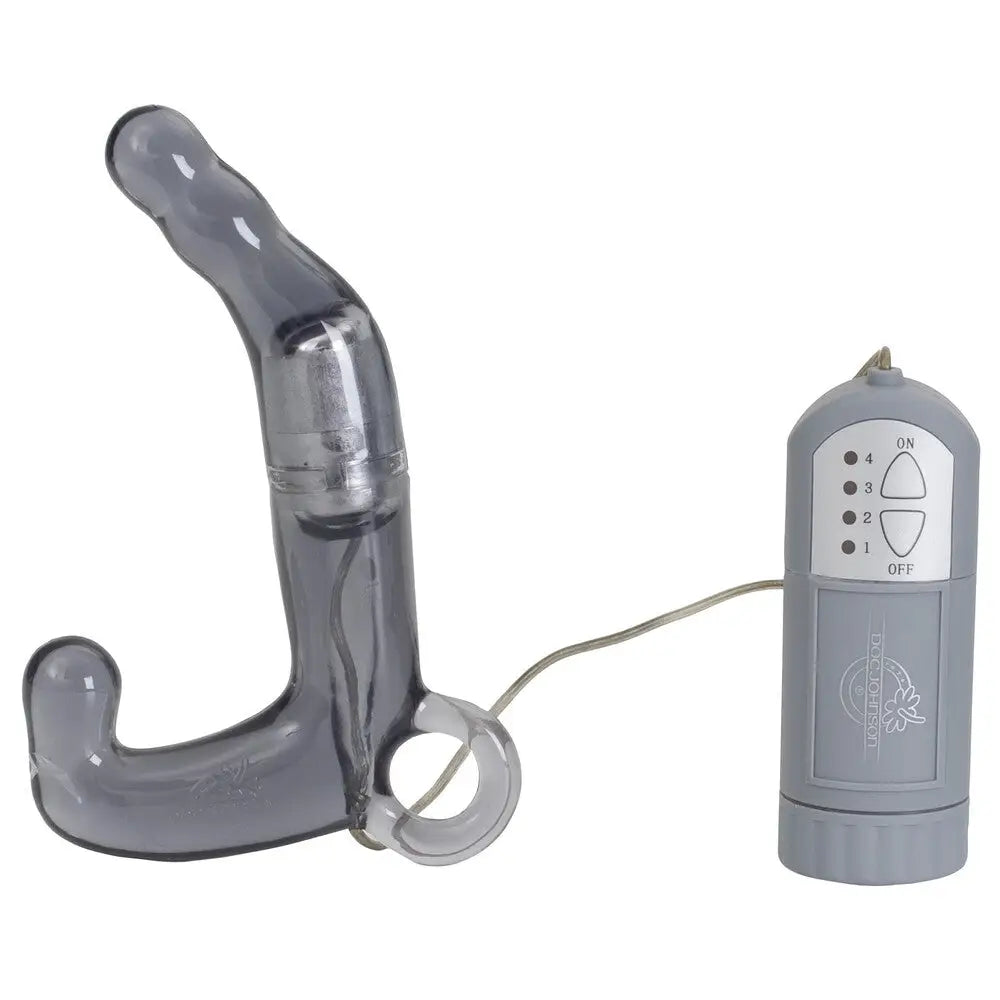 6-inch Doc Johnson Pvc Grey Wand Prostate Massager