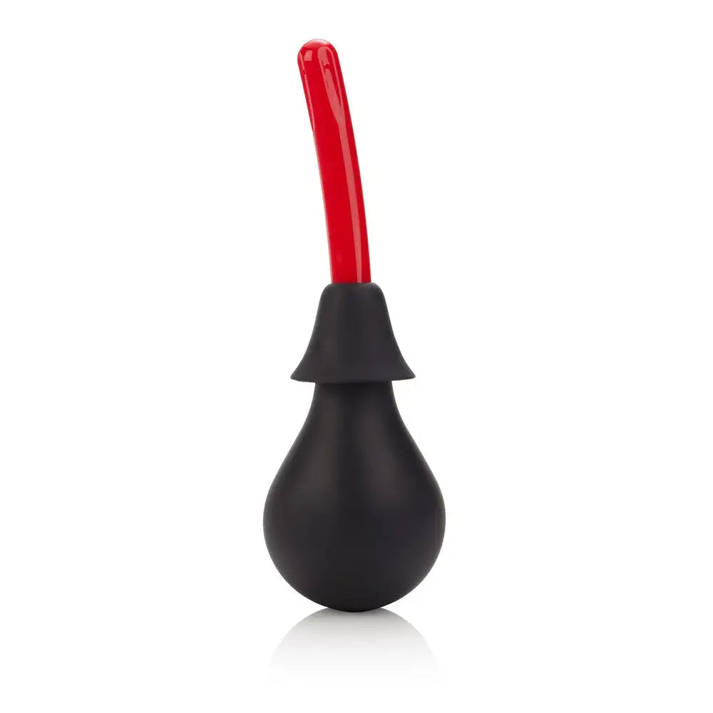 9-inch California Exotic Black Ultra Anal Douche with Bulb