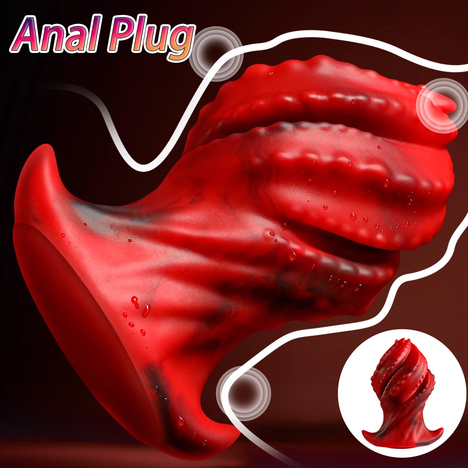 Large Butt Plug Anal Plug Anal Dilator for Women Men