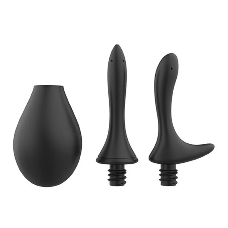 Nexus Anal Douche Set with 2 Silicone Tips