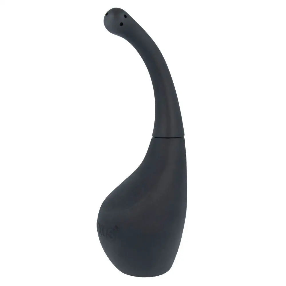 Nexus Black Easy-squeeze Silicone Anal Douche Enema