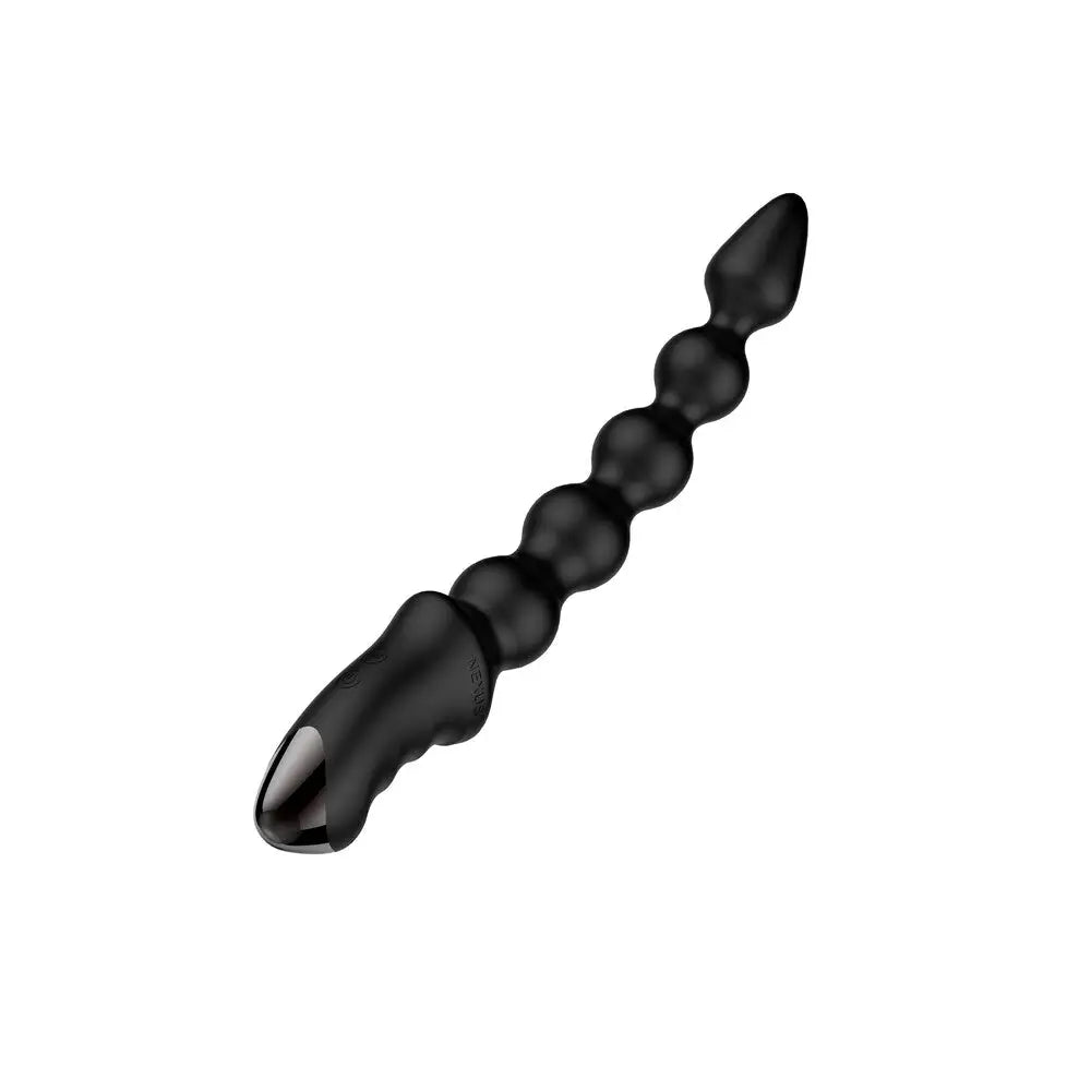 Nexus Silicone Black Bendable Rechargeable Vibrating Anal Probe