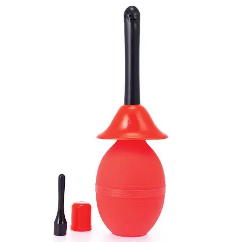 Rimba Red Rinser Enema with 2 Changeable Heads