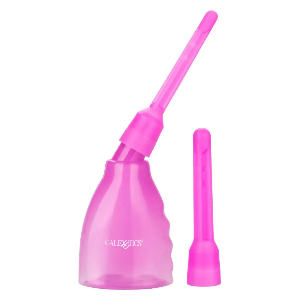 Shots Ultimate Transparent Pink Reusable Anal Douche