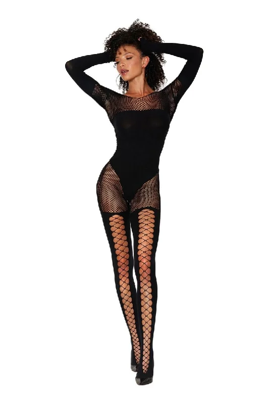 Bodystocking - Size - Black