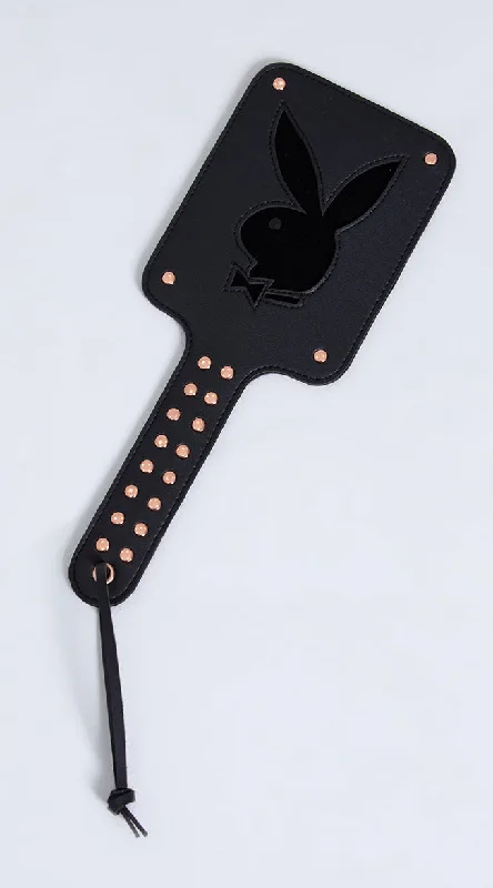 Playboy Dolly Black Studded Paddle